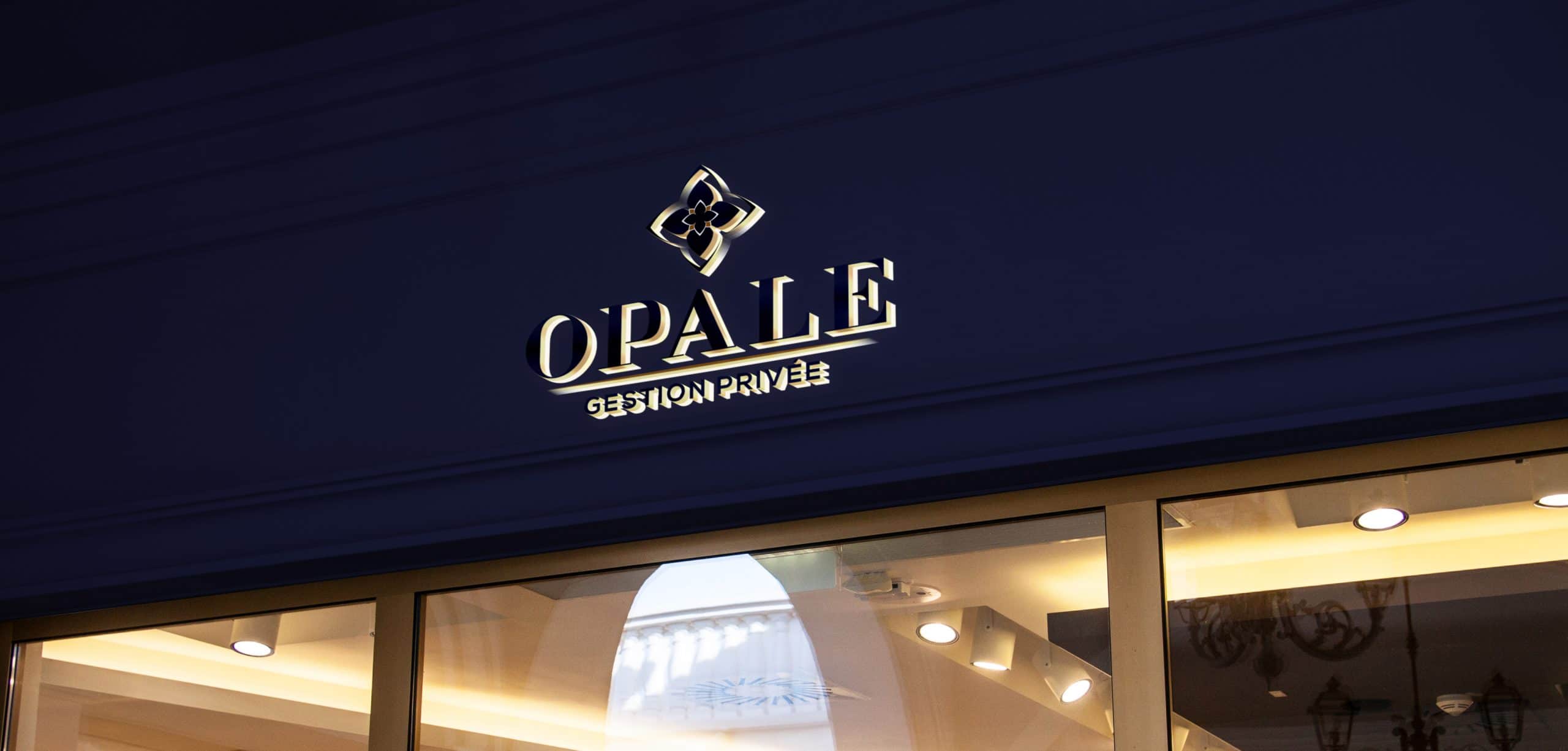 OPALE GESTION PRIVÉE_brand identity 